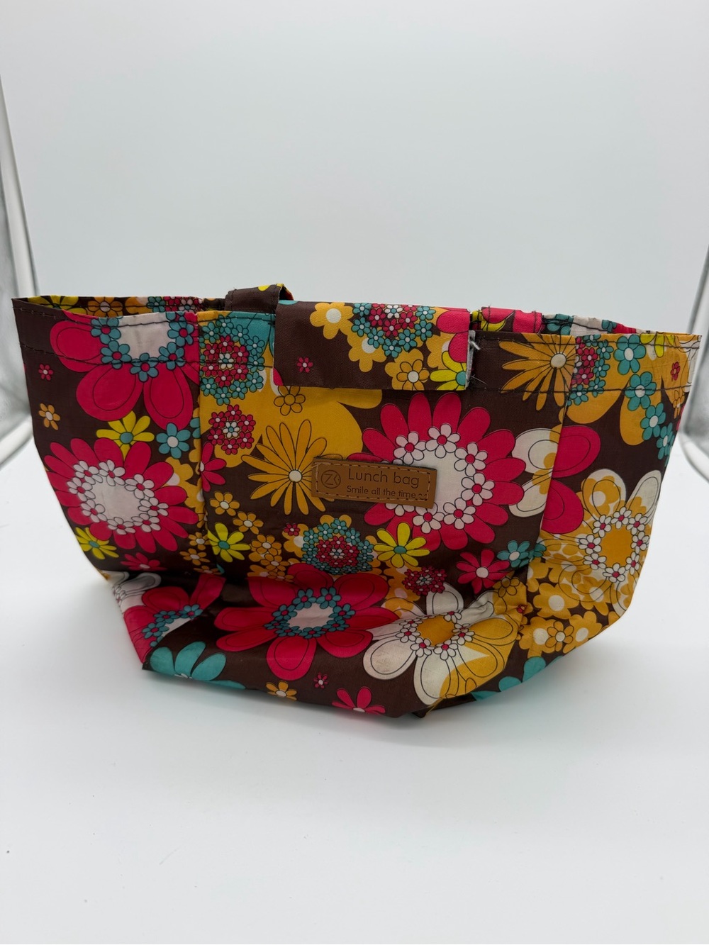 Lunch Bag Floral Tote - Multicolor